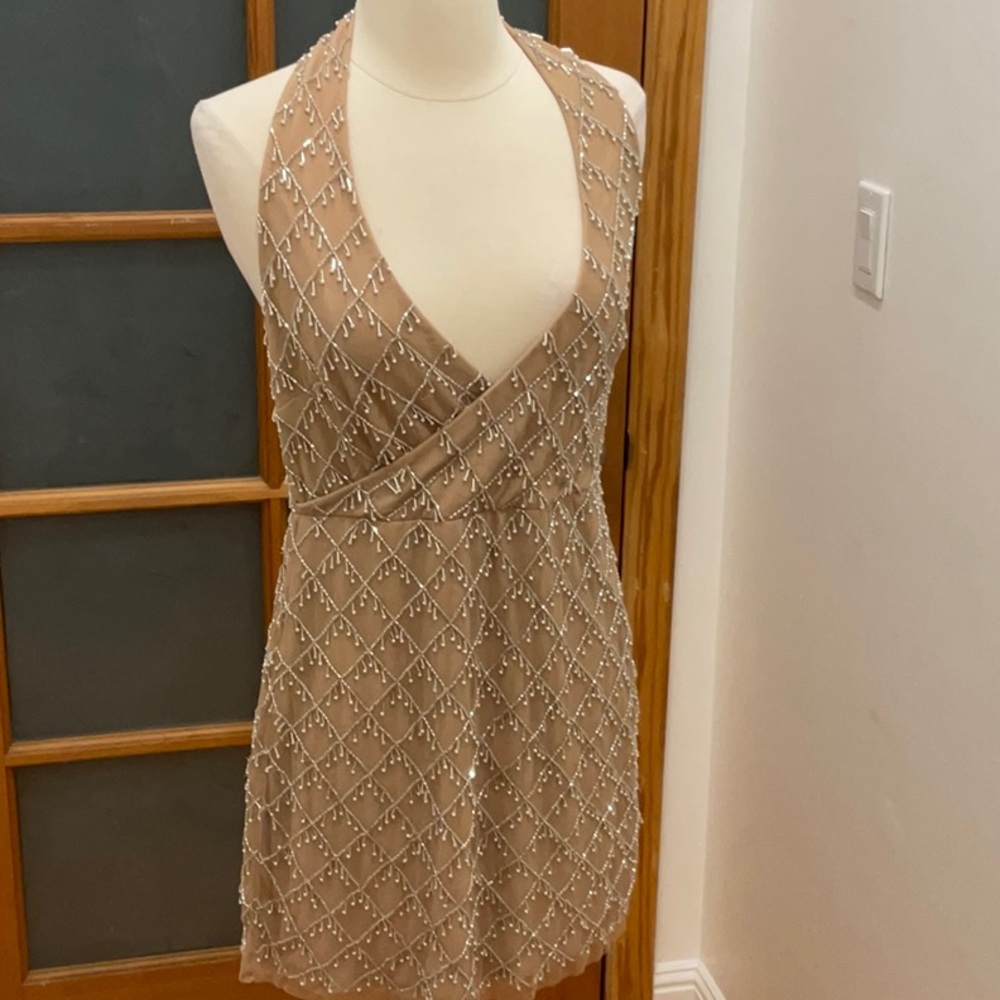 NBD Jerry Embellished Mini Dress Size: M - Picture 4 of 11